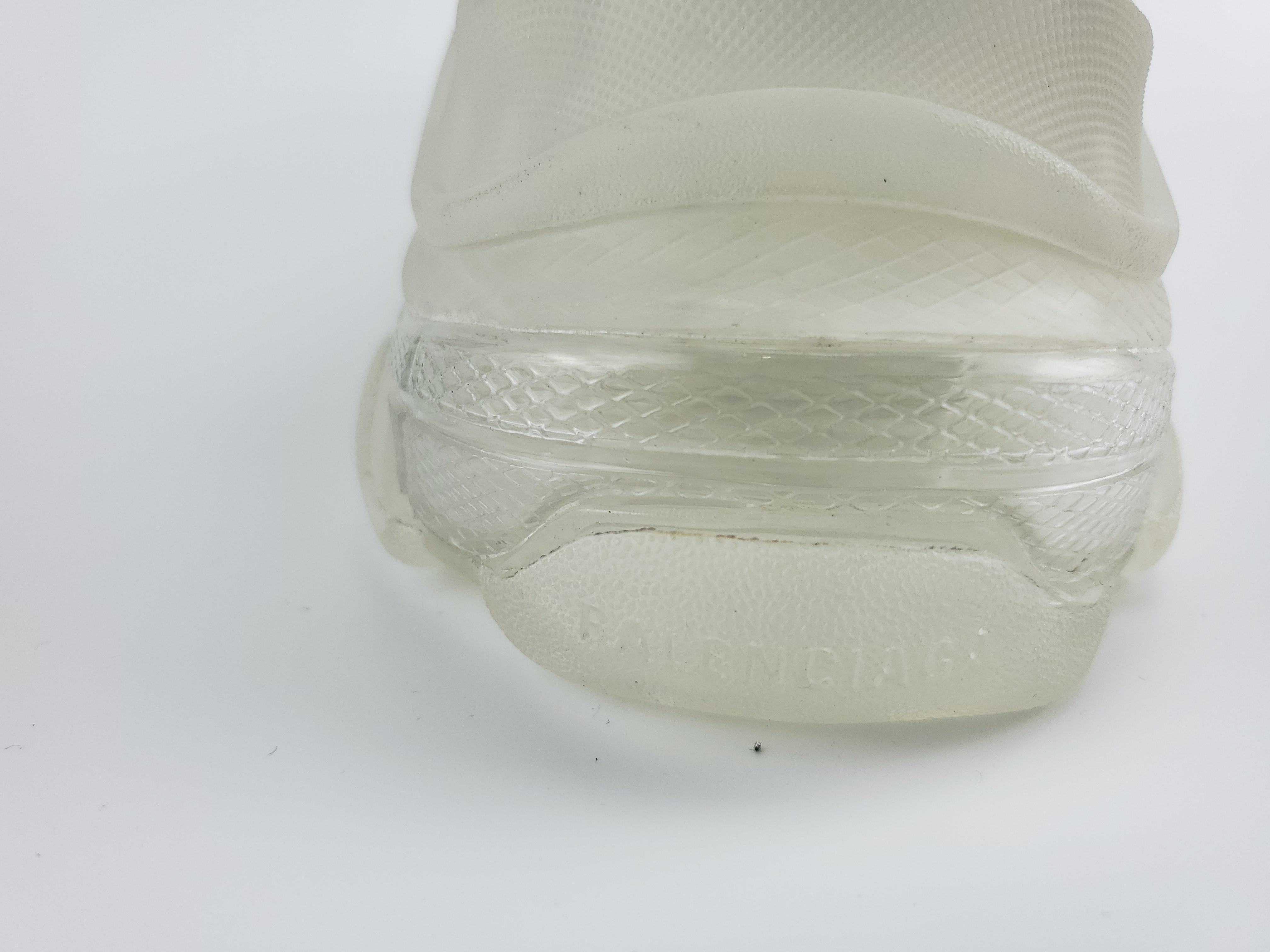 Balenciga Triple S Clear Sole White