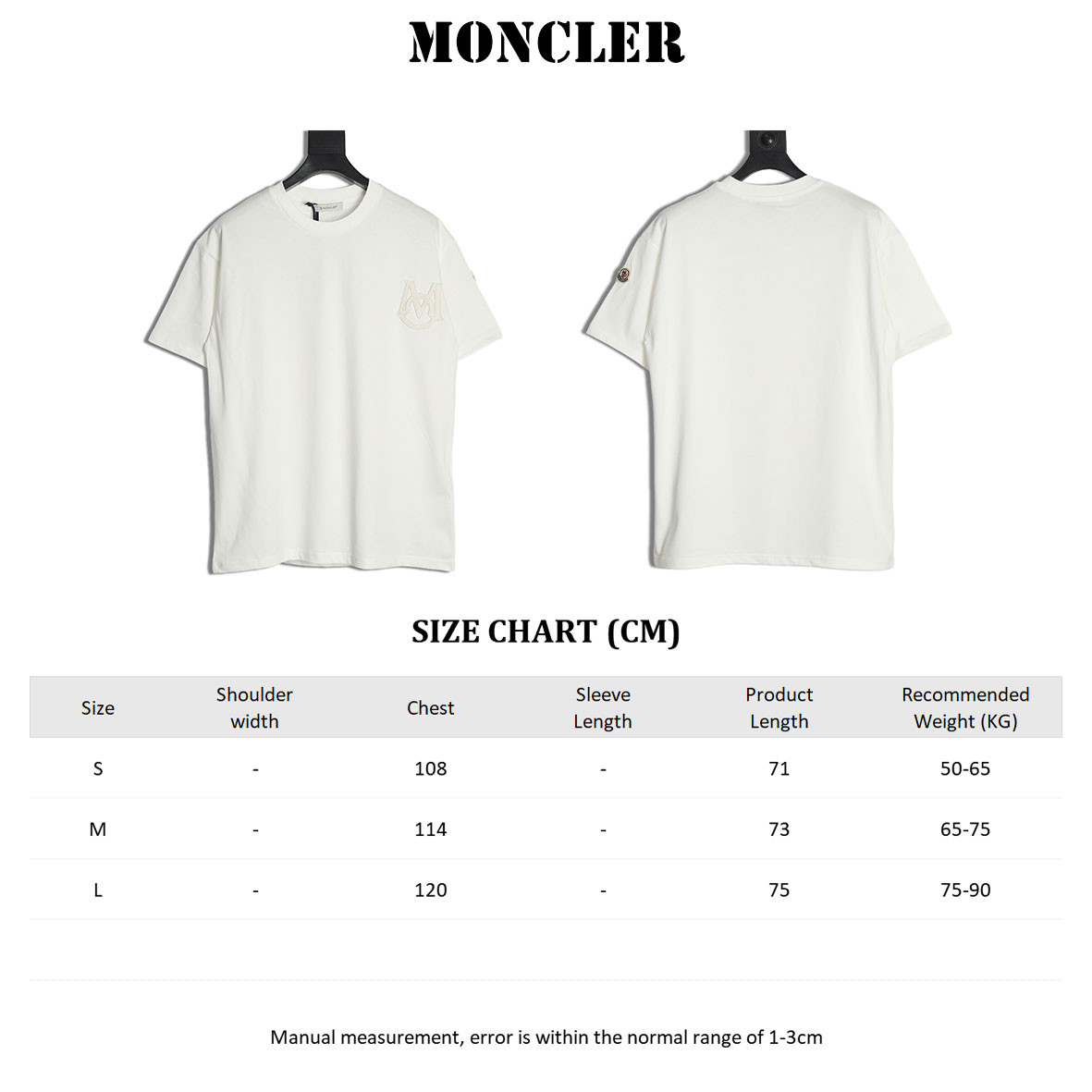 MONCLER Short-sleeved T-shirt