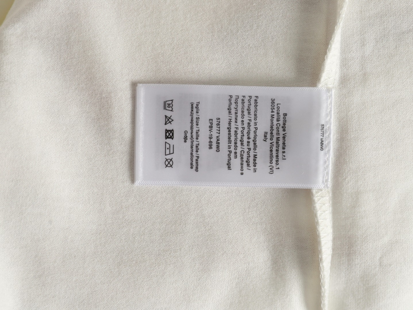 bo*te*ga Ve*ne*ta bv 25ss short-sleeved t-shirt