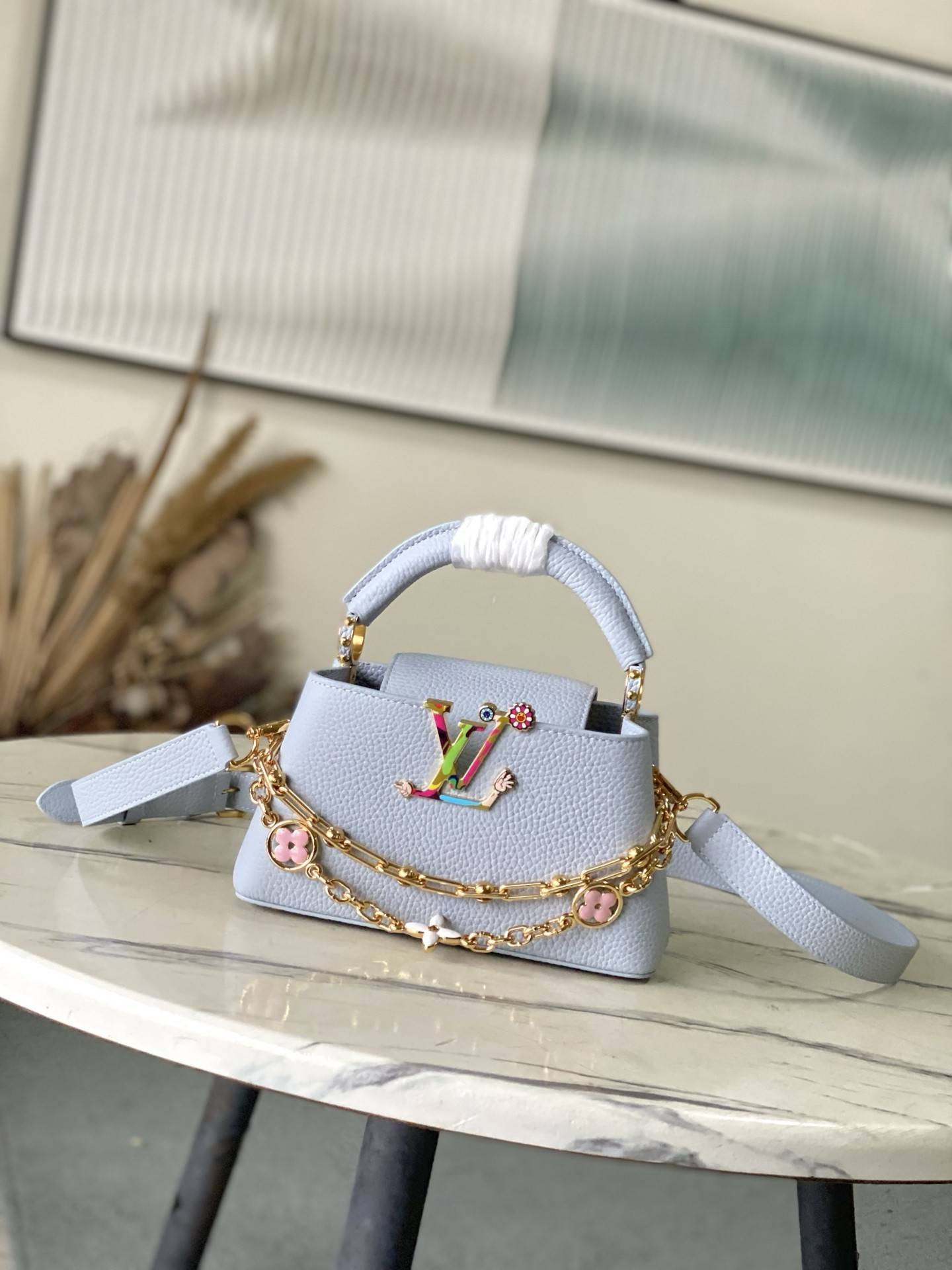 LV x TM Capucines East-West Mini M13707 22x12x8cm