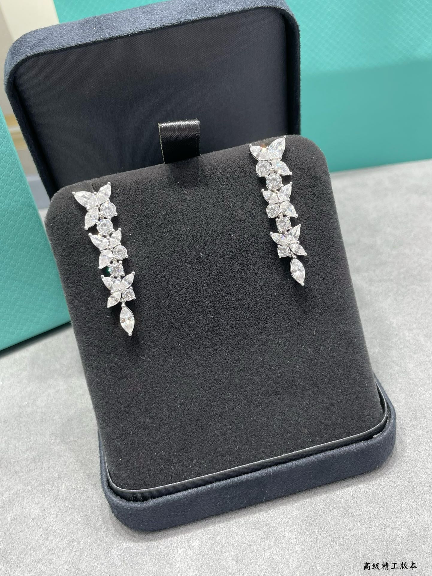 T*f*ny & co. marquise earrings ag925