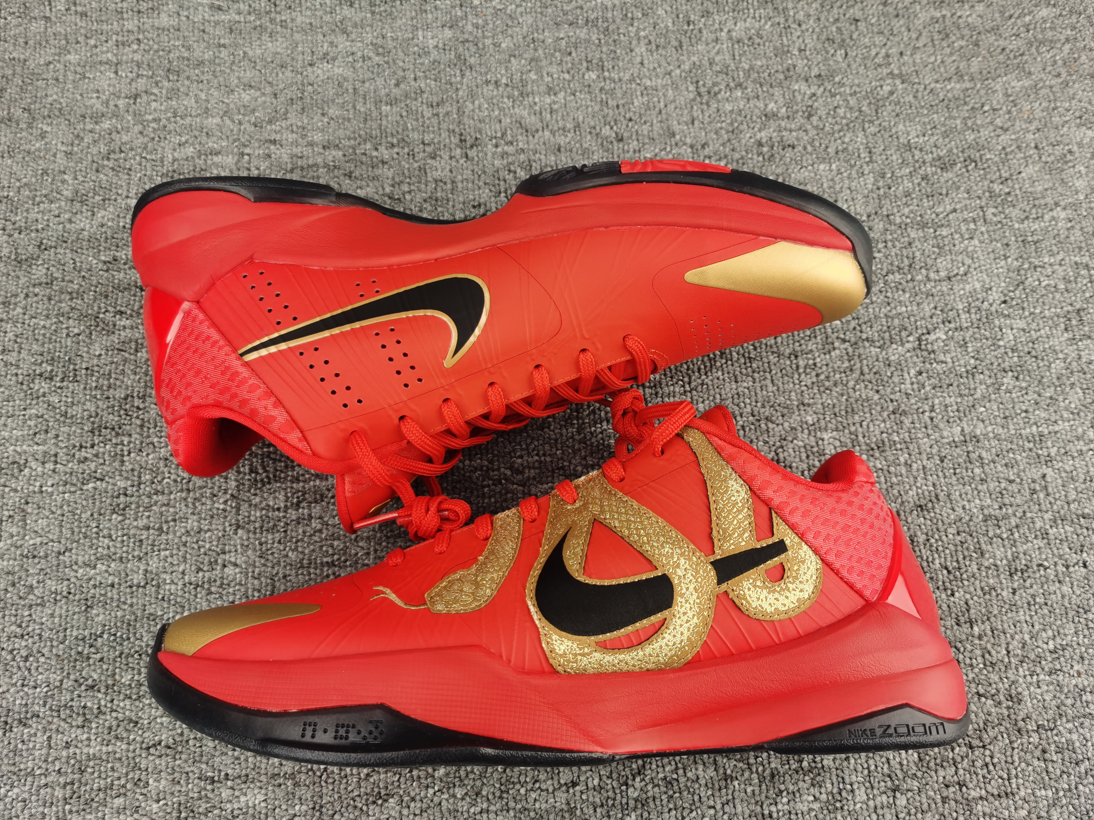 UA Nike Kobe 5 Protro Year of the Mamba University Red