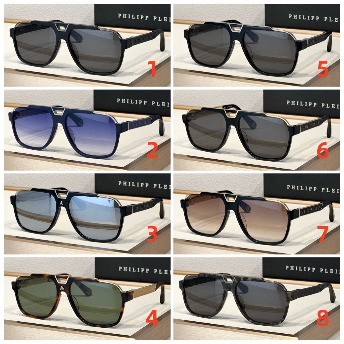 Philipp Plein Glasses SPP046M 61-15-145