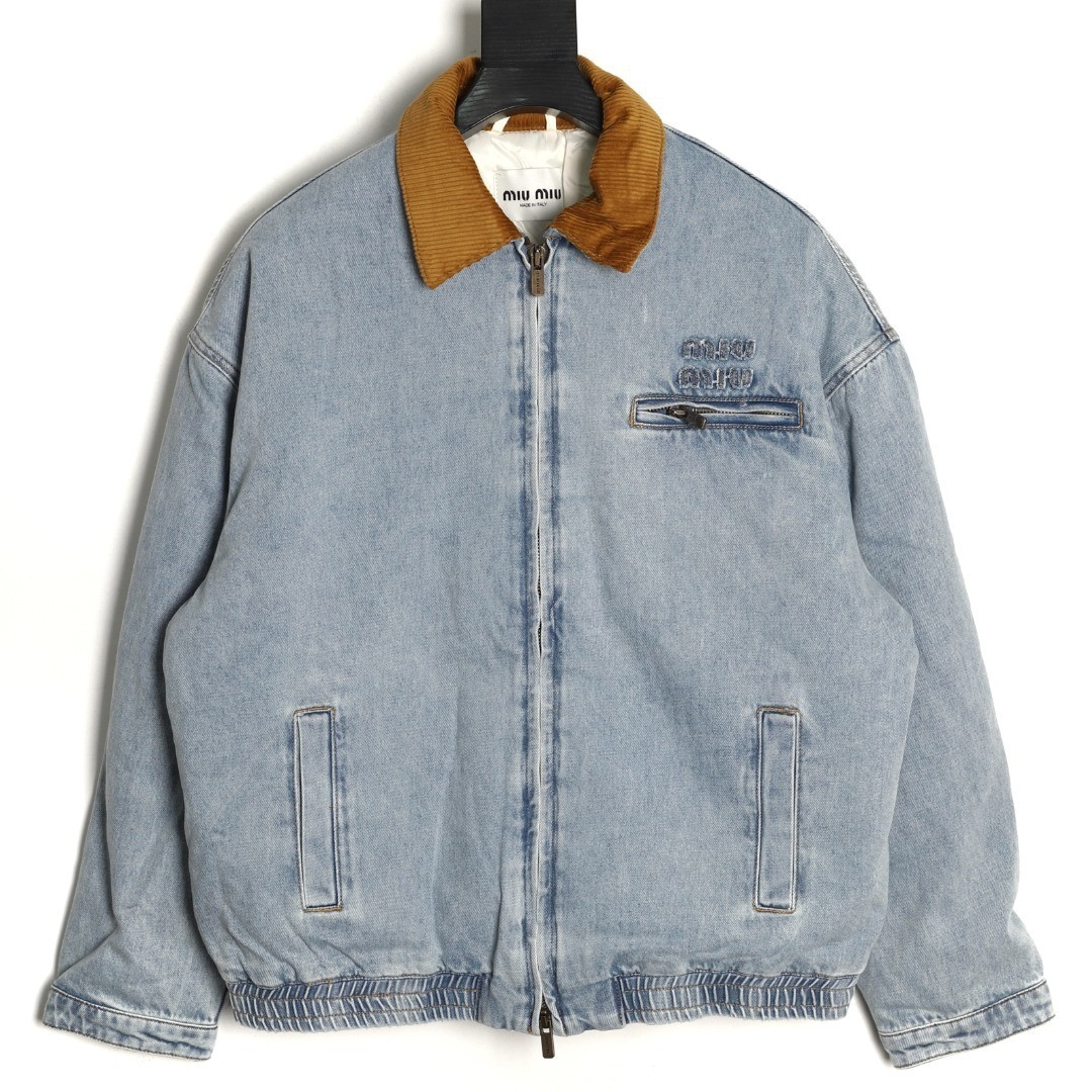 Miu Miu Denim Cotton Jacket