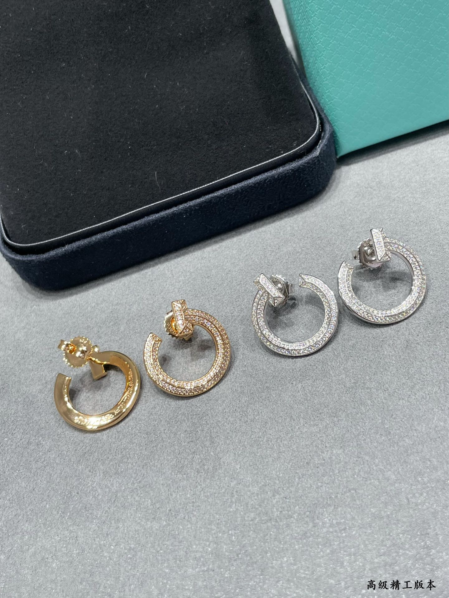 T*f*ny & co. t1 narrow hoop earrings