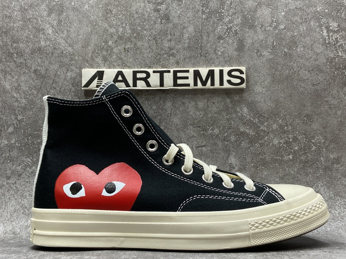 Converse Chuck Taylor All-Star 70s Hi Comme des Garcons PLAY Black