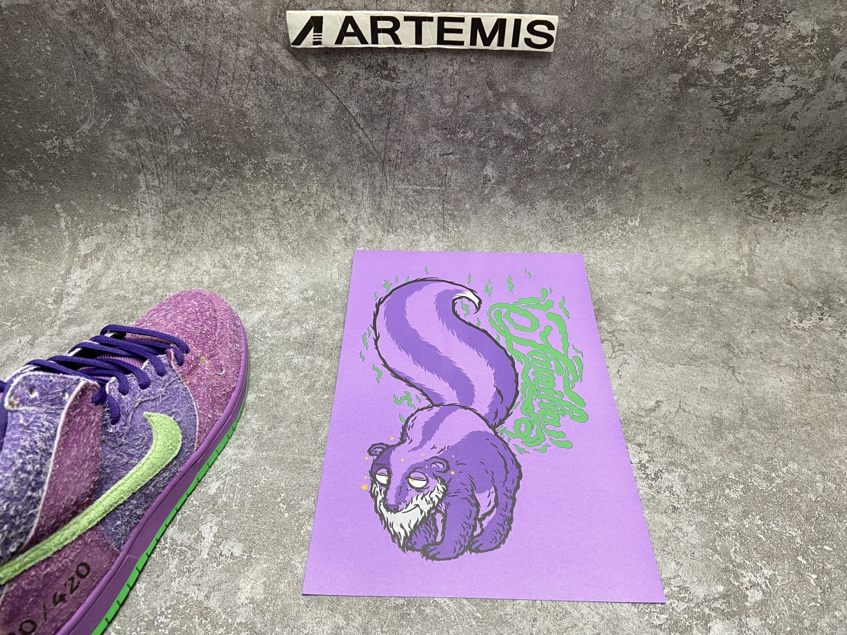 Nike SB Dunk High 420 Reverse Skunk (Special Box)