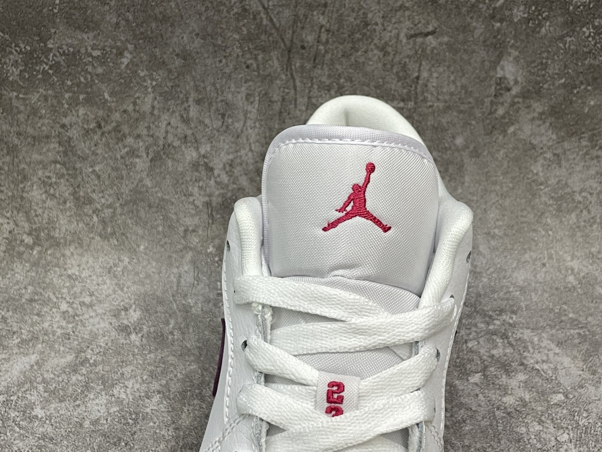 Air Jordan 1 Low White True Berry