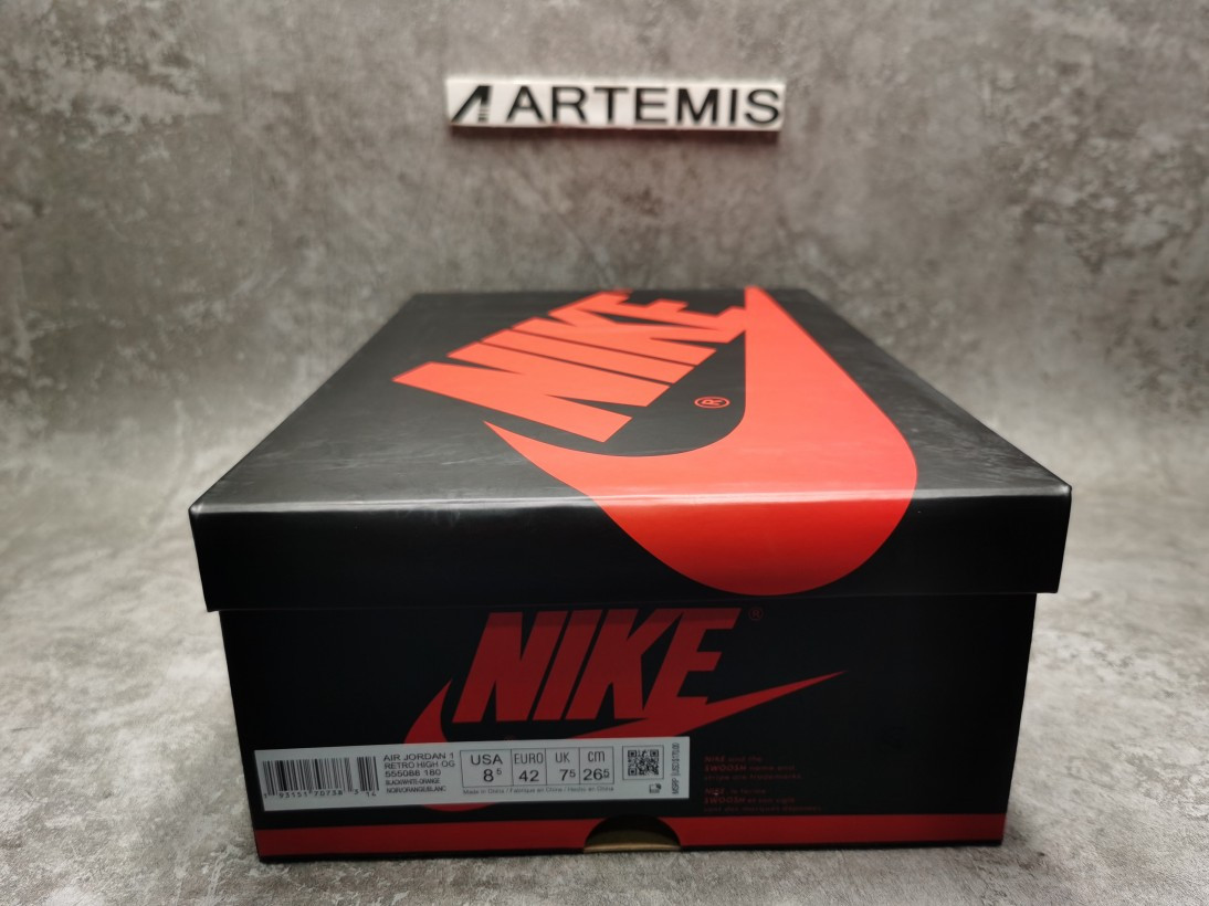 Air Jordan 1 Retro High Electro Orange