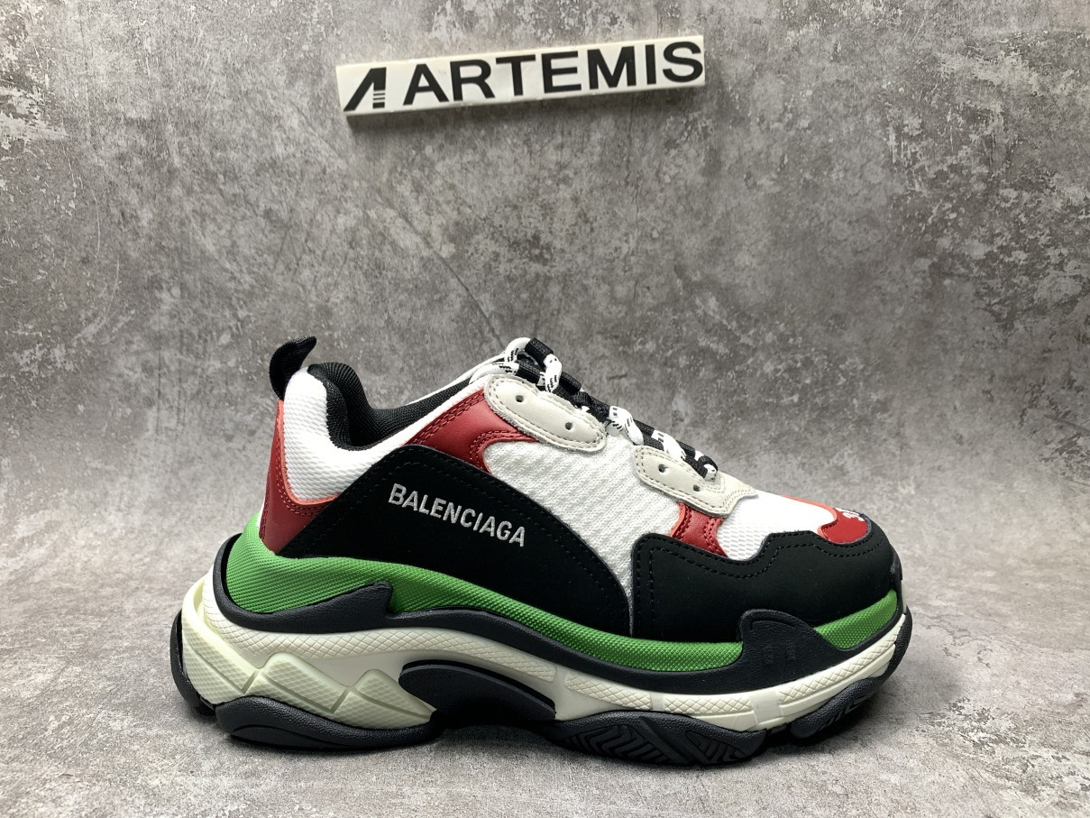 Balenciga Triple S Green Red