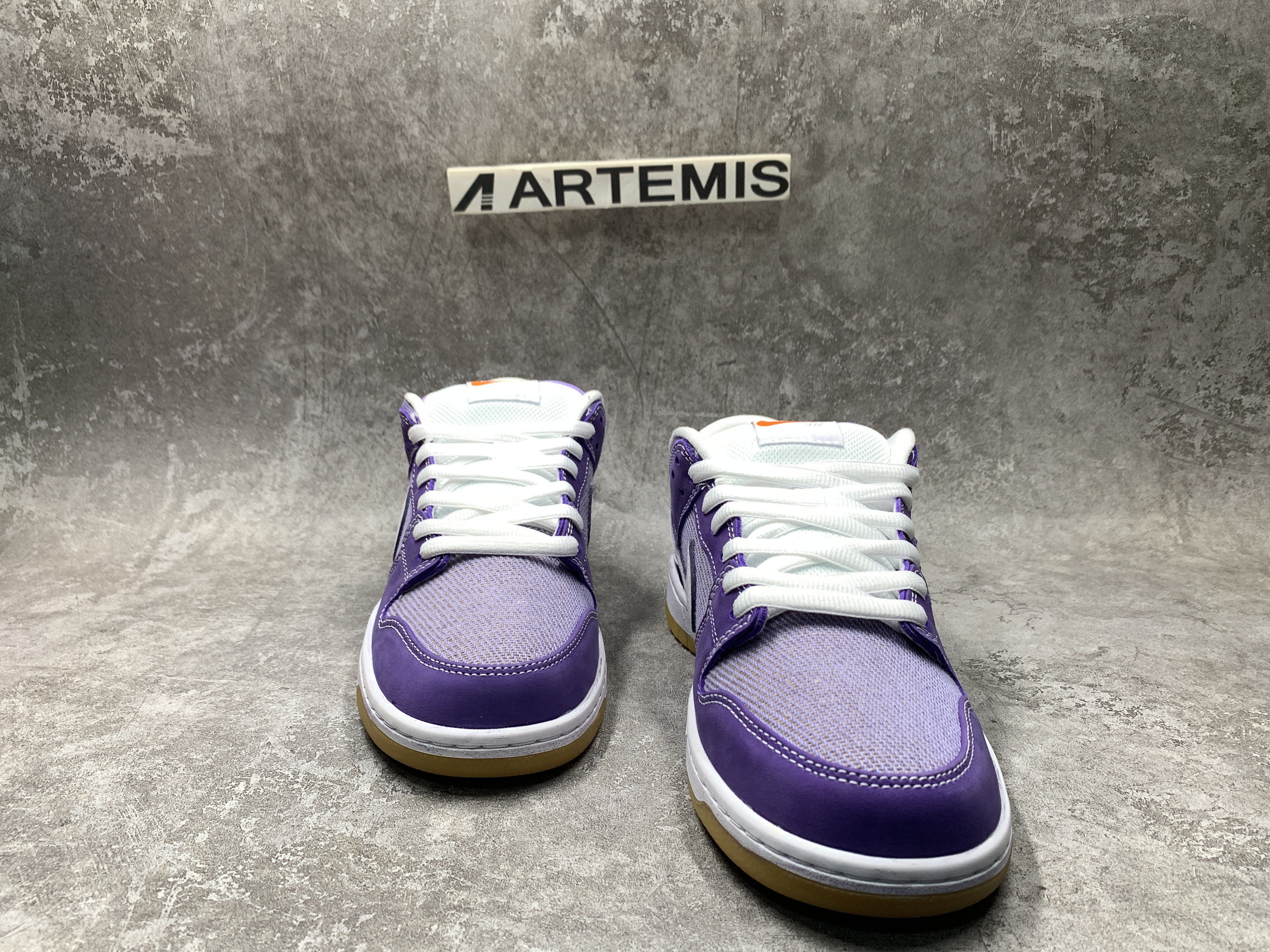 Nike SB Dunk Low Pro ISO Orange Label Unbleached Pack Lilac