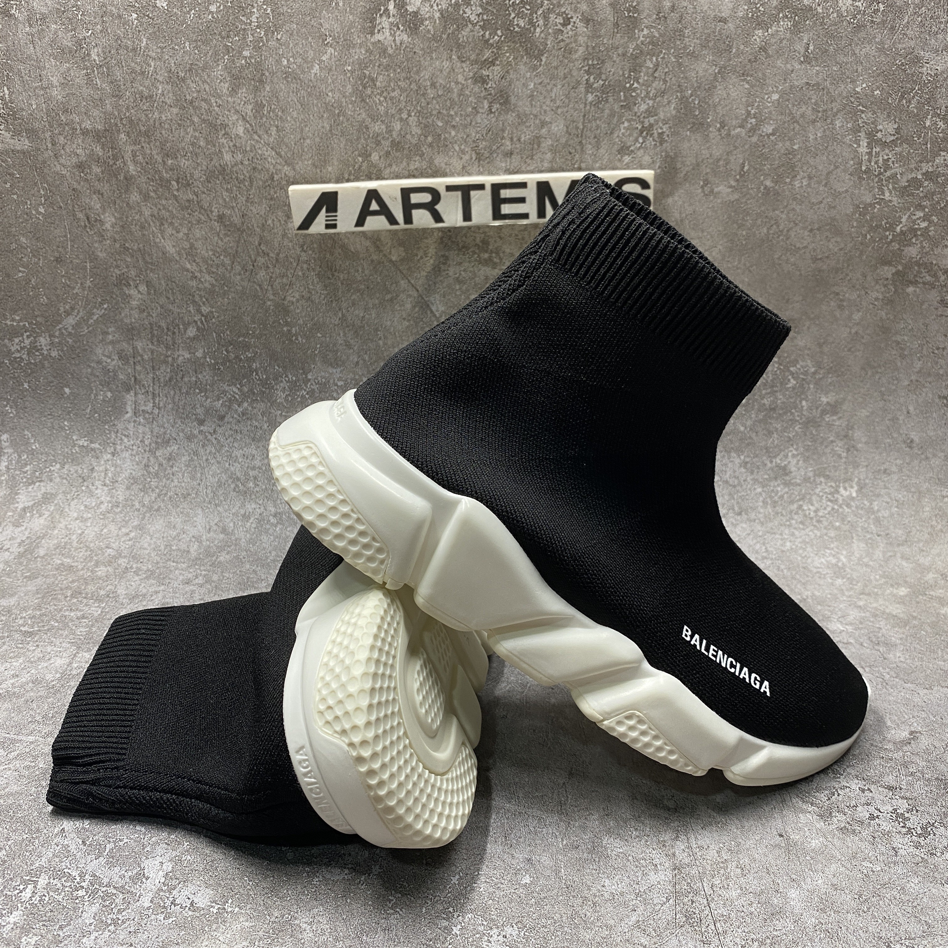 Balenciga Speed Trainer Mid Black