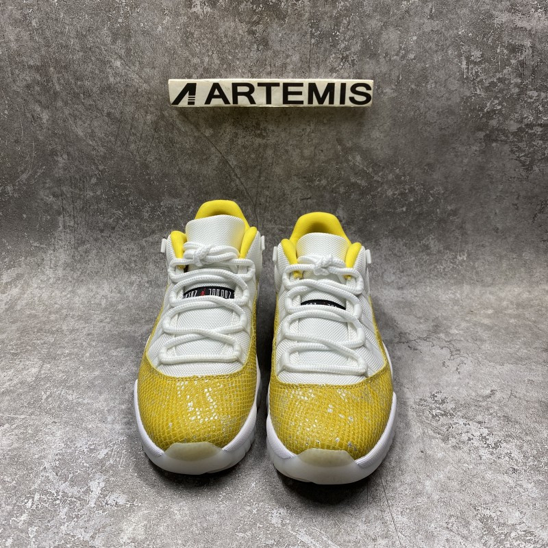 Air Jordan 11 Retro Low Tour Yellow Snakeskin
