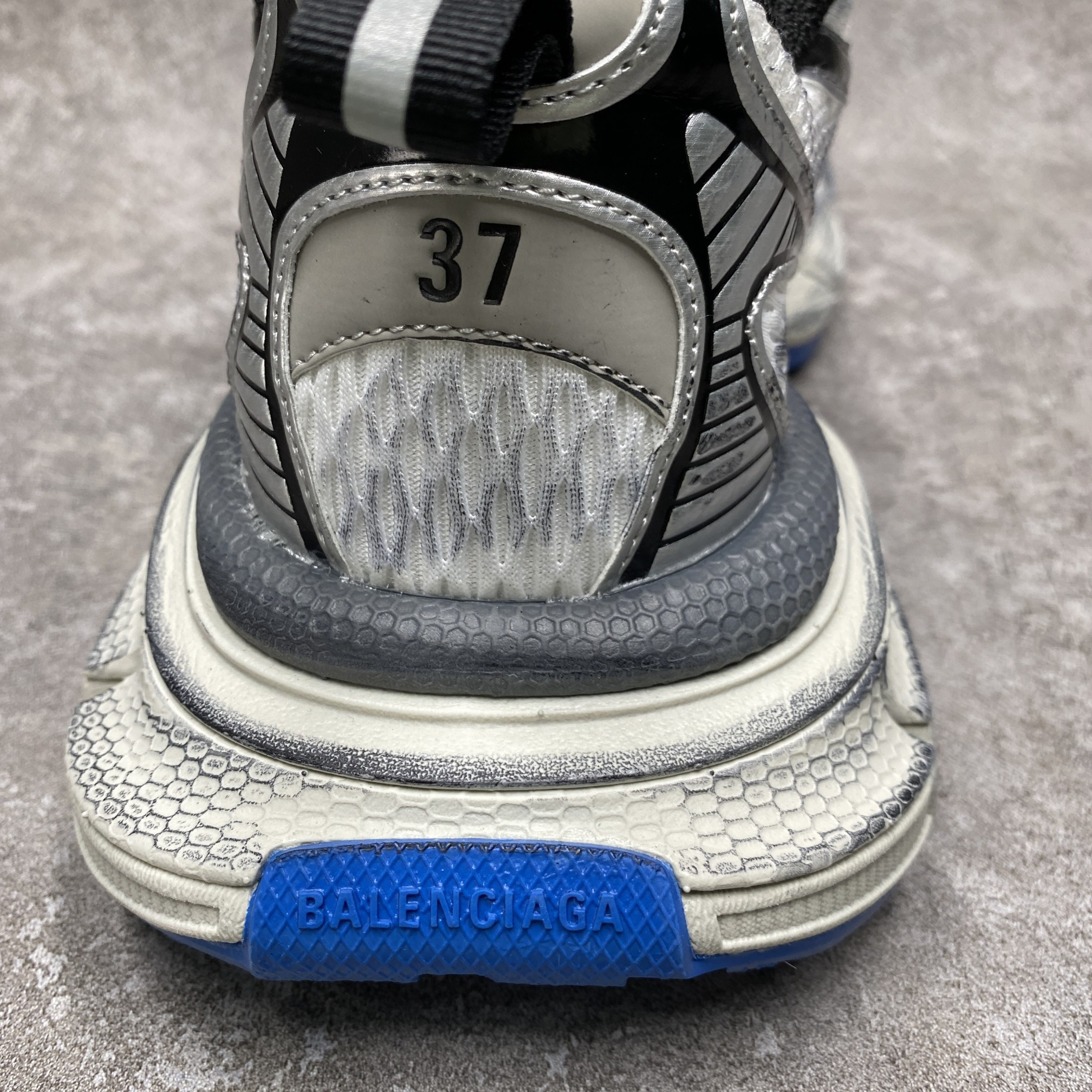 Balenciga 3XL Sneaker White Blue