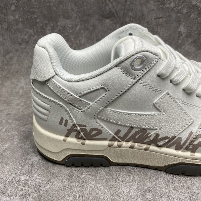 OFF-WHITE Out Of Office For Walking White Peach