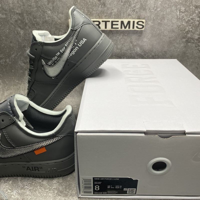 Off-White x Nike Air Force 1 Low Ghost Grey