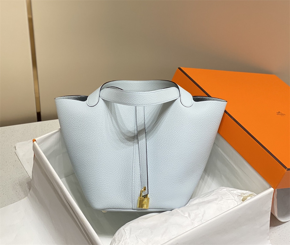 Hermès Picotin 18cm Holy Grail Blue without original box