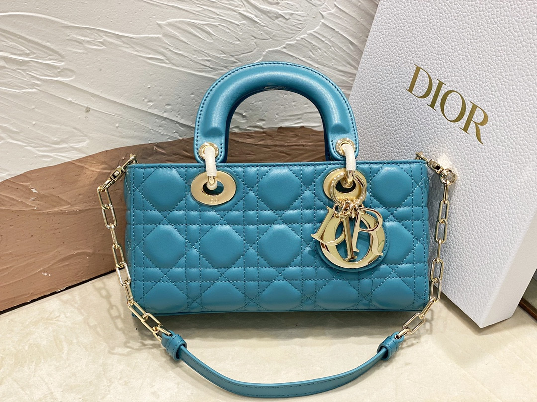 D*or small lady d-joy bag blue