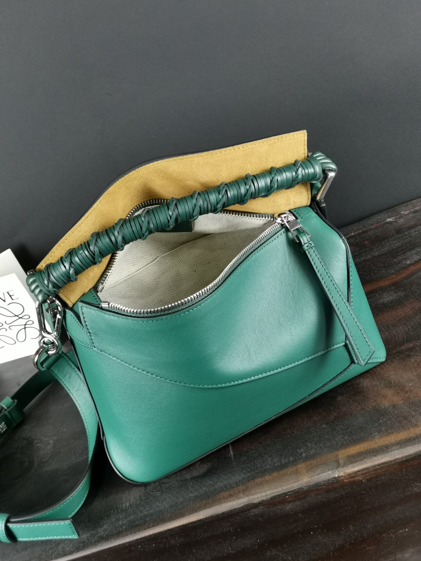 L0ew* small puzzle bag in classic calfskin 24x10.5x16.5cm