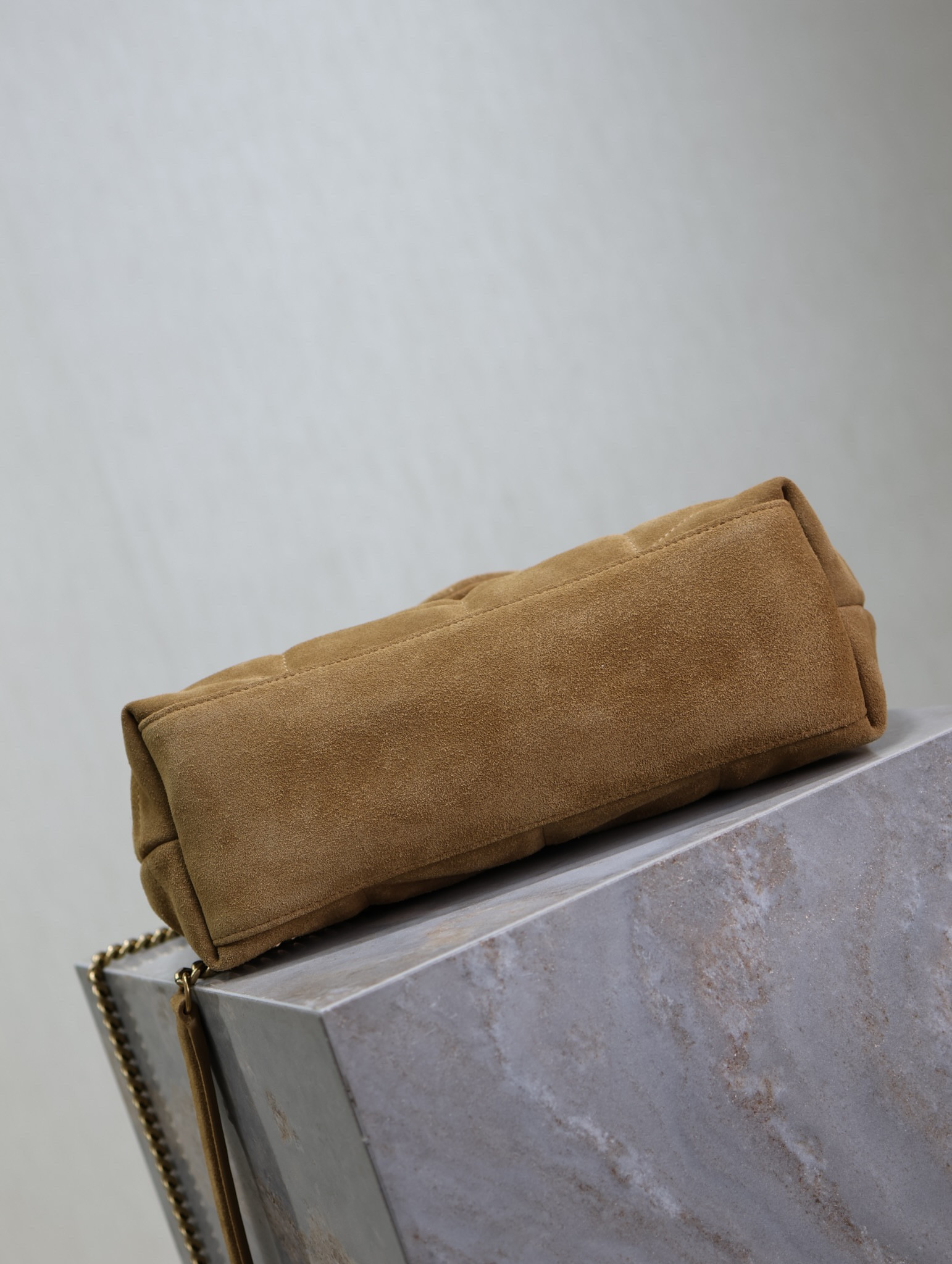 Y*L loulou small puffer (suede)  29 x 17 x 11cm