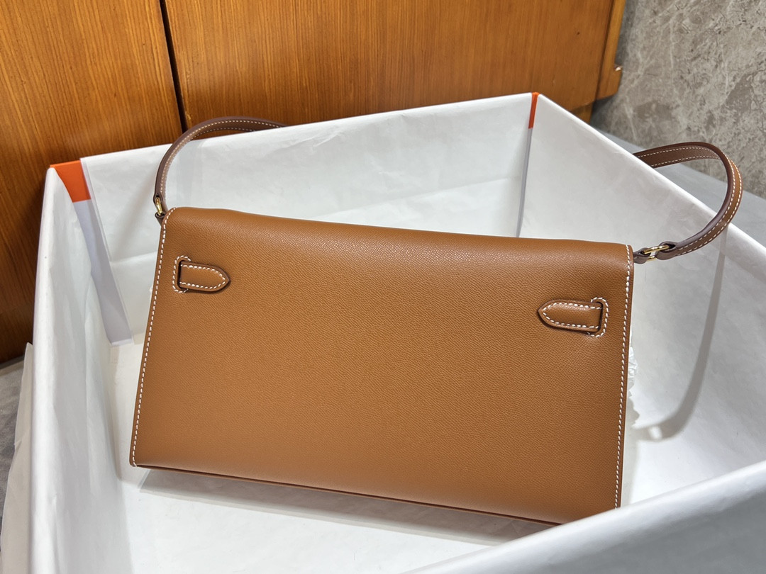 Hermès Kelly Elan Epsom16x27.8x4cm
