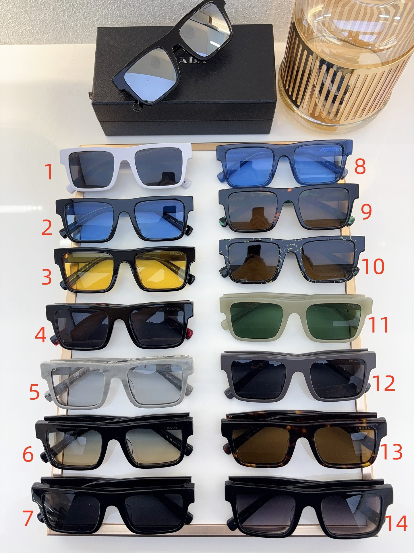 Pra*a glasses spr19w-f 52-21-145