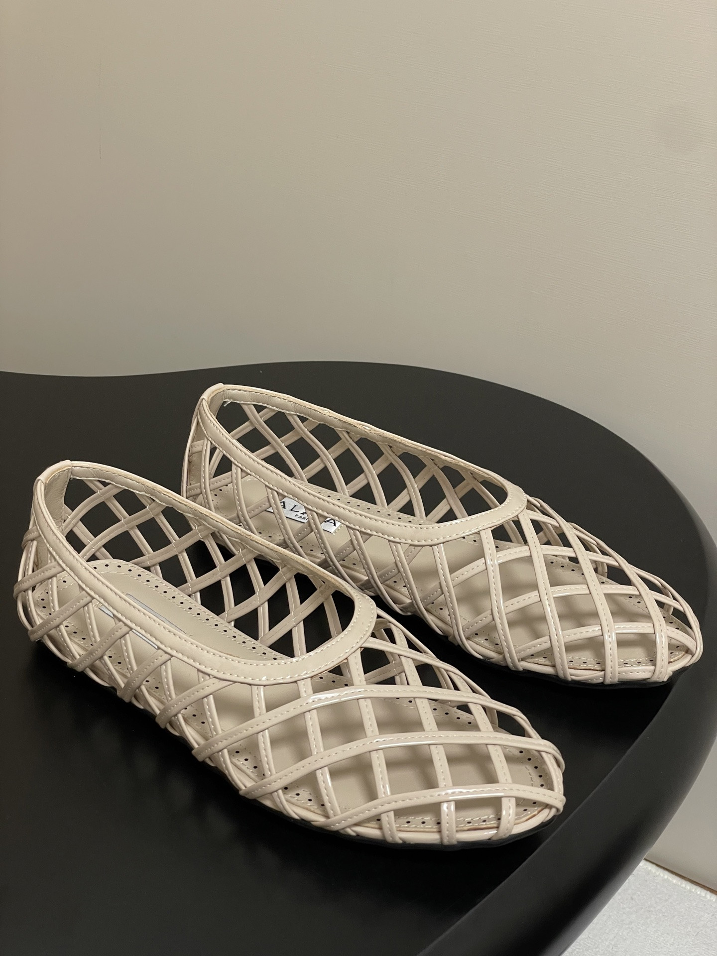 UA Alaïa CAGE BALLET FLATS(Customized Size 7-10 days production time)