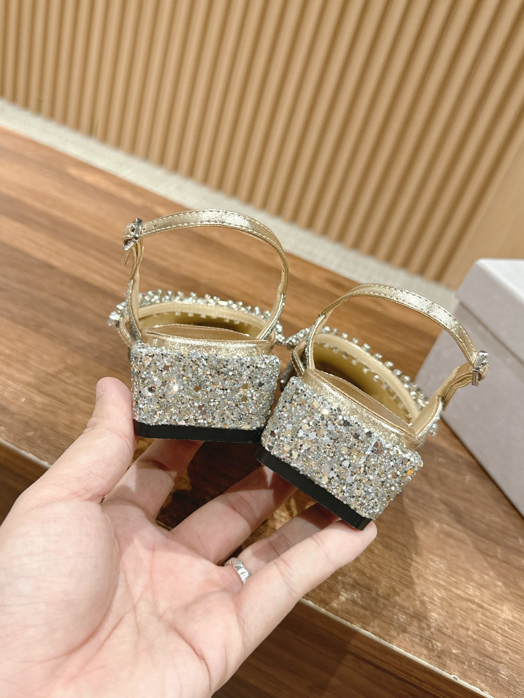 ua Ji*y Ch* belinda slingbacks 3.5cm